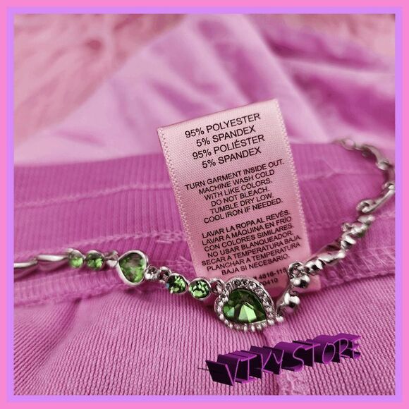NWT {Juicy Couture} 2 Pieces Lavender Velour Pajama Pants & Pullover Large NWT - Picture 6 of 10